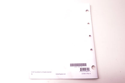 New Kohler Courage Series Service Repair Manual NOS