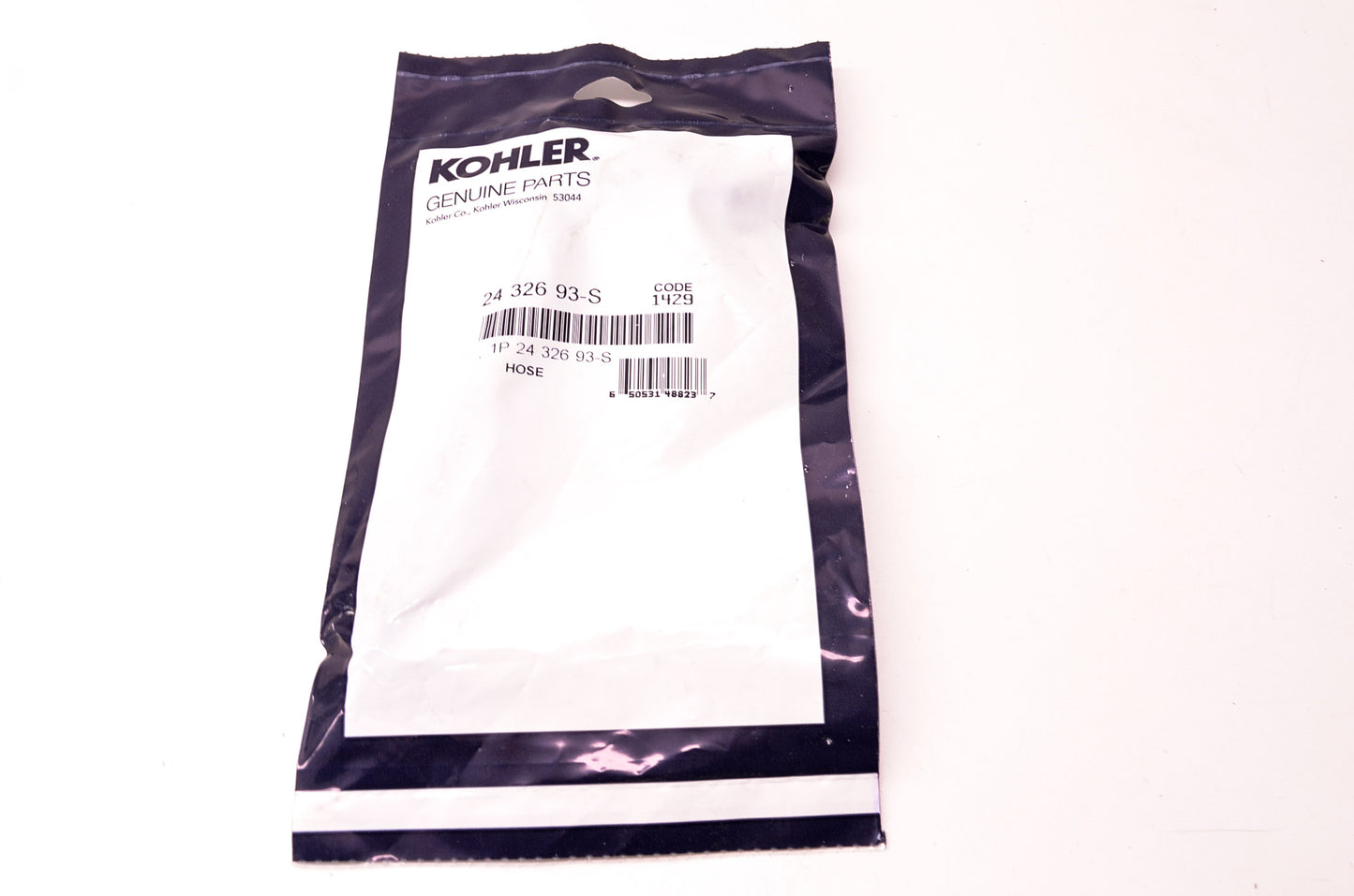 New Kohler 24 326 93-S Breather Hose NOS
