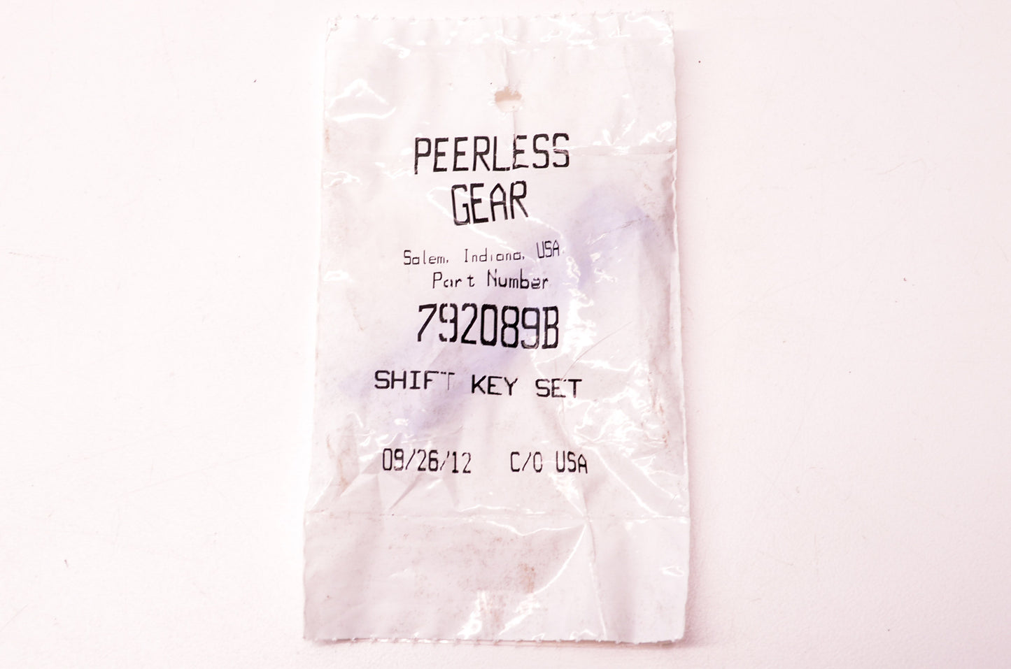 New Peerless Gear Shift Key Set NOS