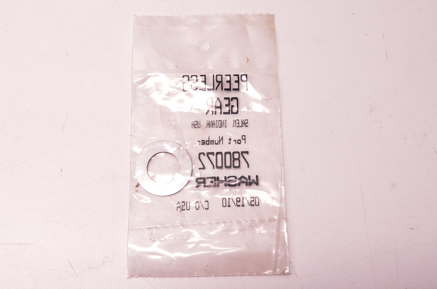 New Peerless Gear Washer NOS