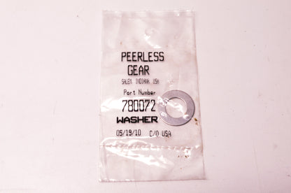 New Peerless Gear Washer NOS