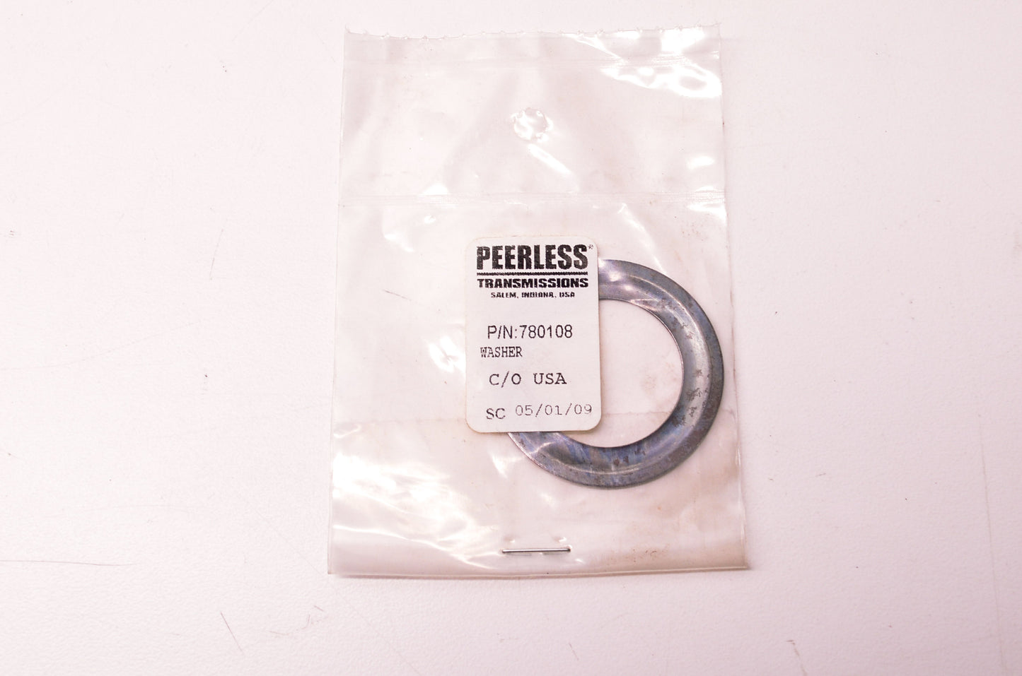 New Peerless Gear Washer NOS