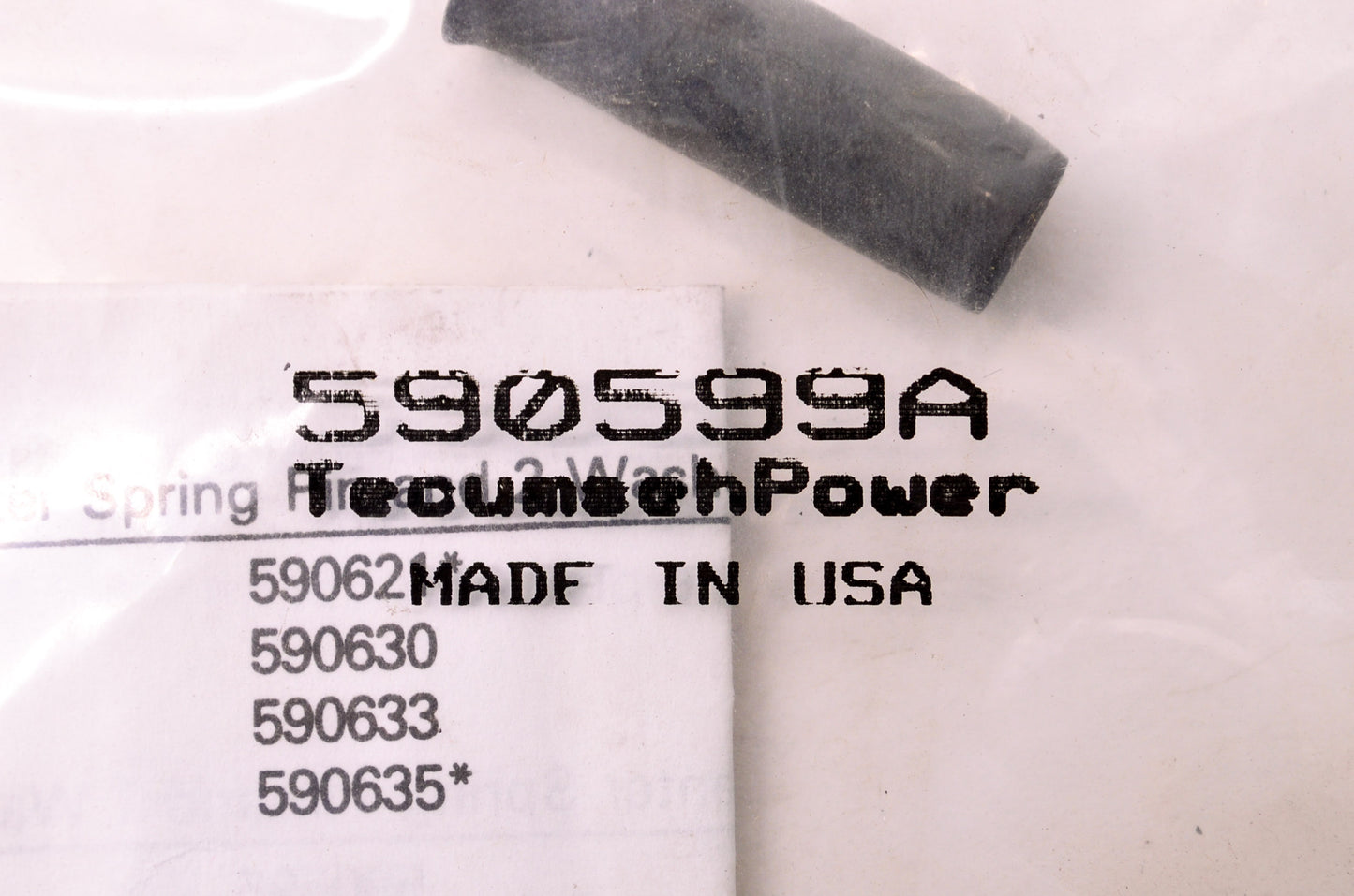 Tecumseh 590599A Spring Pin Kit NOS