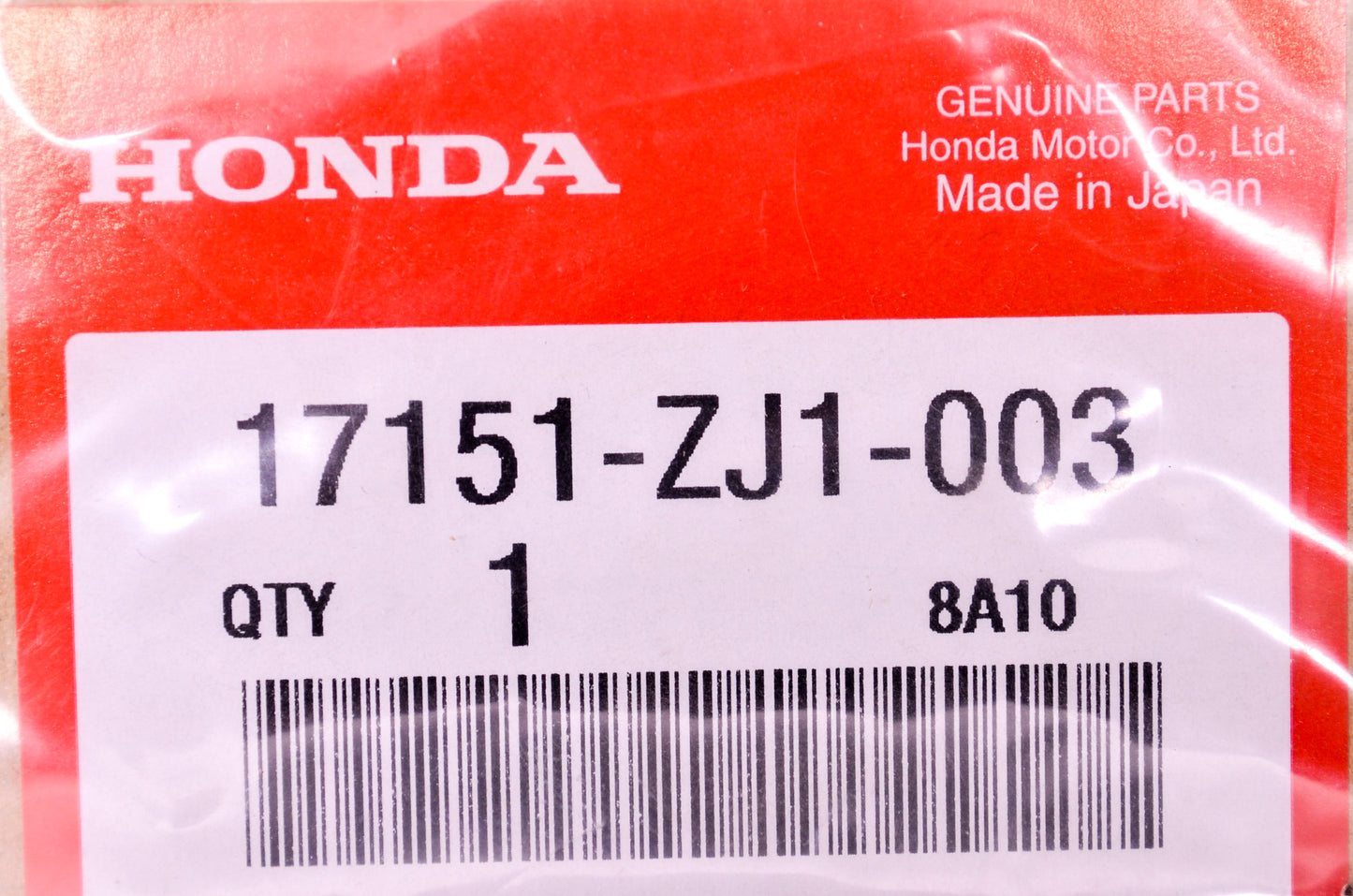 OEM Honda 17151-ZJ1-003 Inlet Manifold Gasket NOS