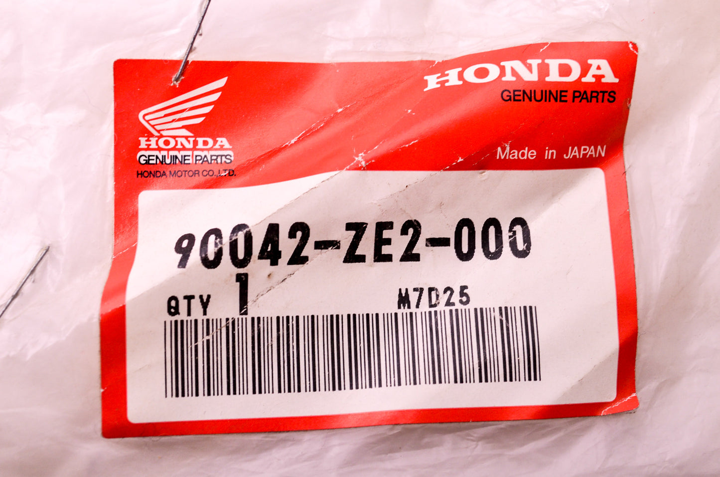 OEM Honda 90042-ZE2-000 Stud Bolt 8X127 NOS