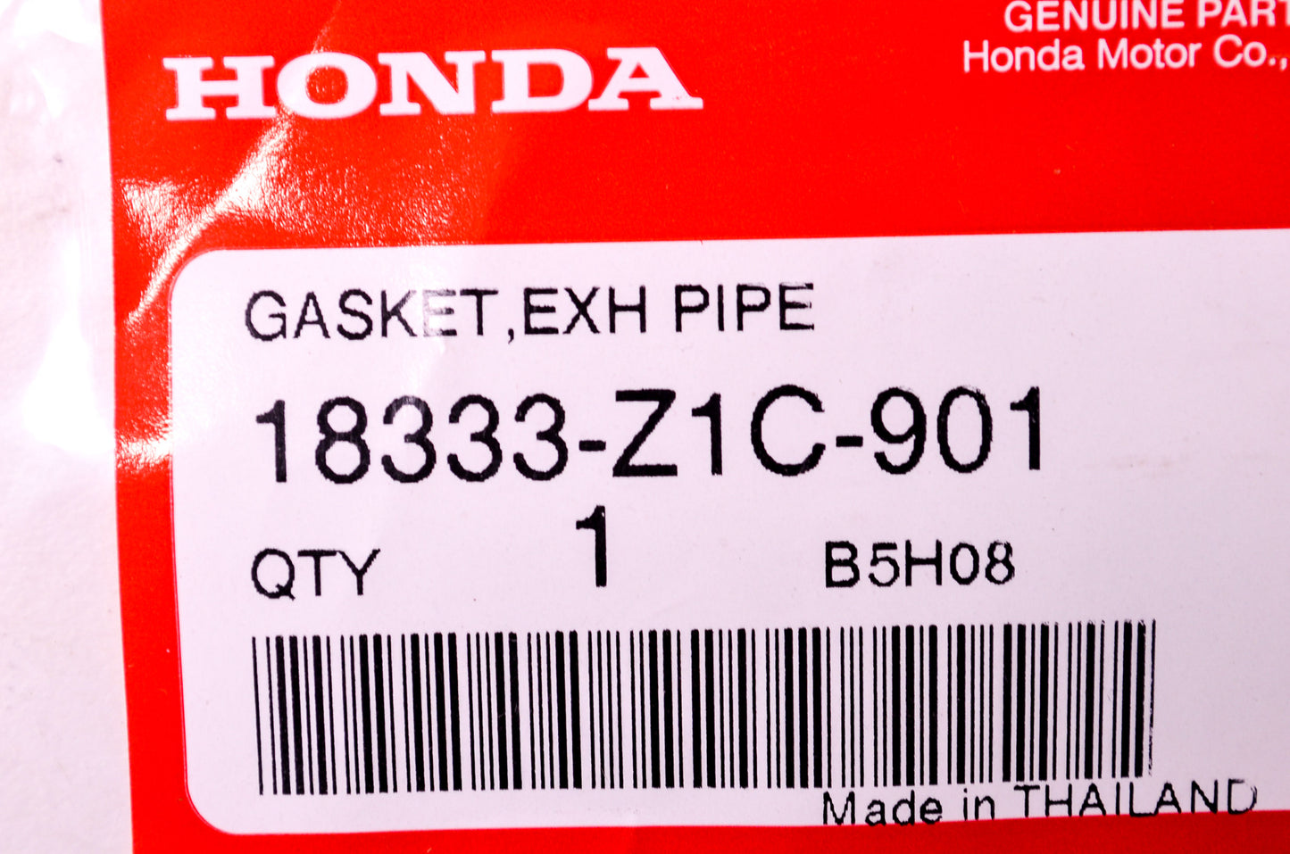 OEM Honda 18333-Z1C-901 Exhaust Pipe Gasket NOS