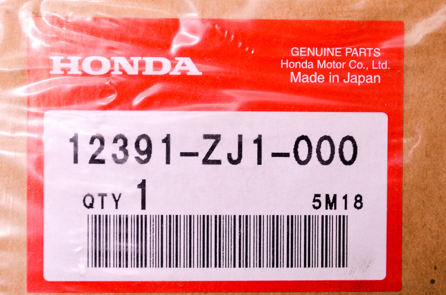 OEM Honda 12391-ZJ1-000 Head Cover Packing NOS