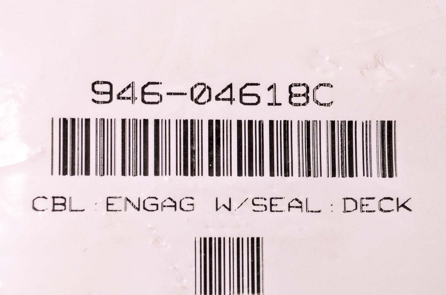 New MTD Deck Engagement Cable With Seal NOS