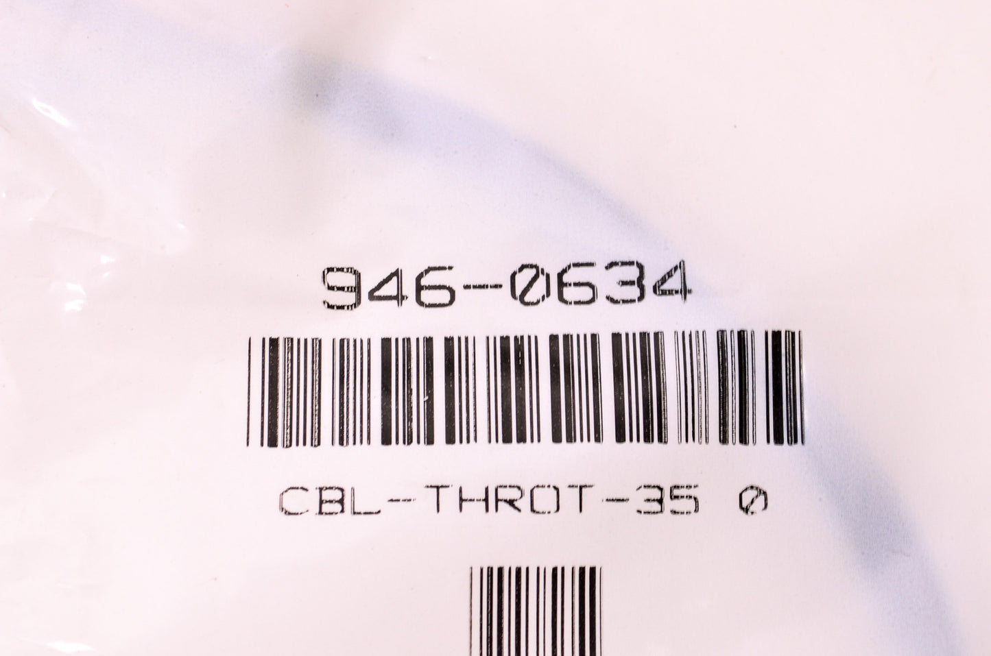 New MTD Throttle Cable NOS