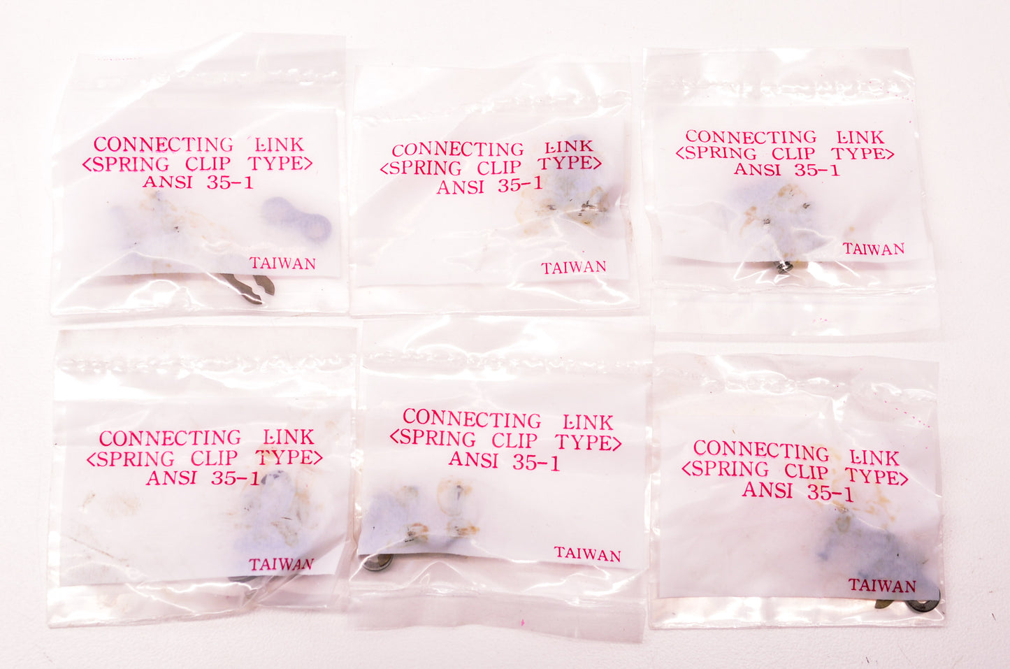 Tyco 35-1 Connecting Link Qty 6 NOS