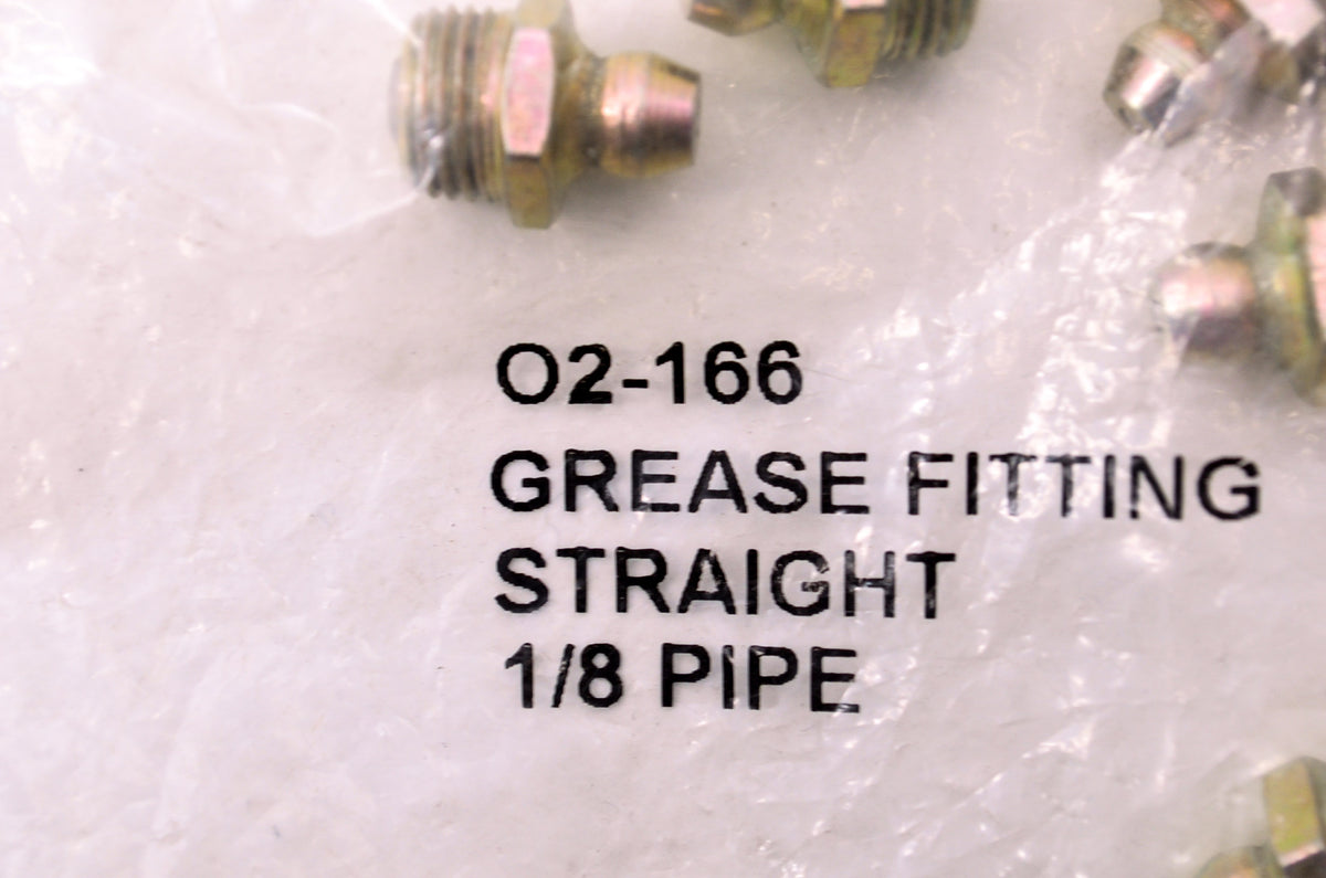 Rotary 02-166, 166, O2-166 1/8" Grease Fitting Qty 10 NOS