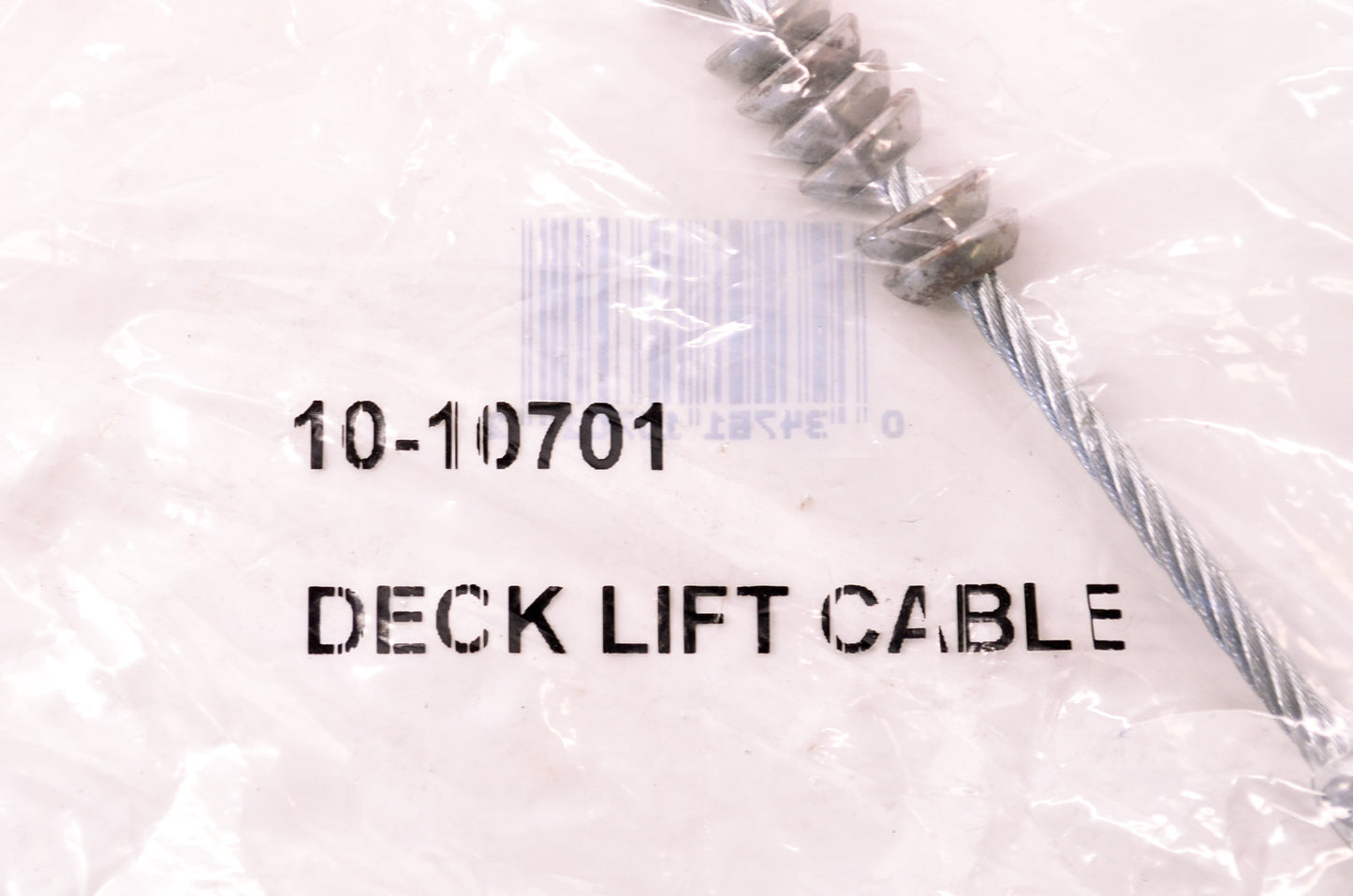 New Snapper Deck Lift Cable NOS