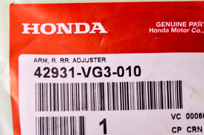 OEM Honda 42931-VG3-010 Rear Right Adjuster Arm NOS