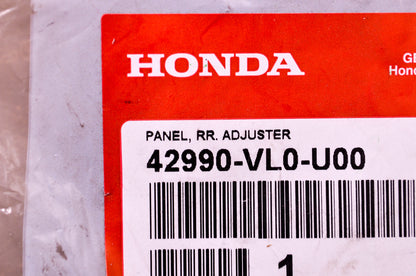 OEM Honda 42990-VL0-U00 Rear Adjuster Panel NOS