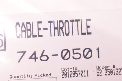 New MTD Throttle Cable NOS