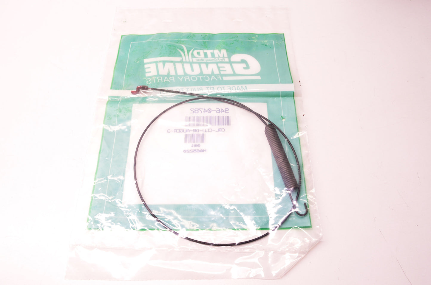 New MTD Auger Clutch Cable NOS