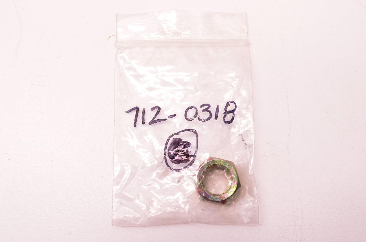 New MTD 712-0318 Hex Jam Nut NOS