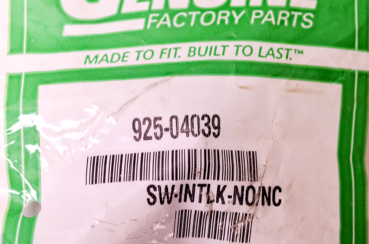 New MTD Safety Switch NOS