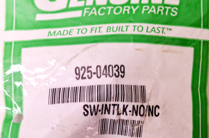 New MTD Safety Switch NOS