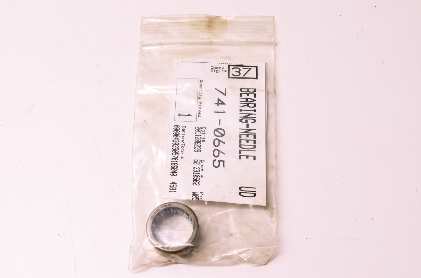 New MTD Needle Bearing NOS