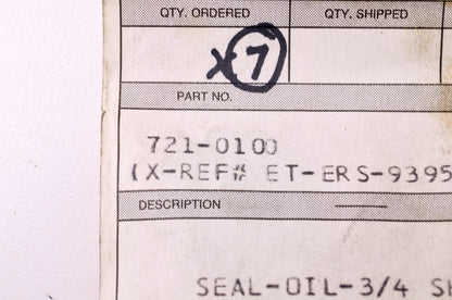 New MTD Oil Seal NOS