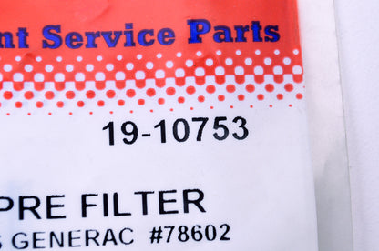 New Rotary Foam Pre-Filter NOS