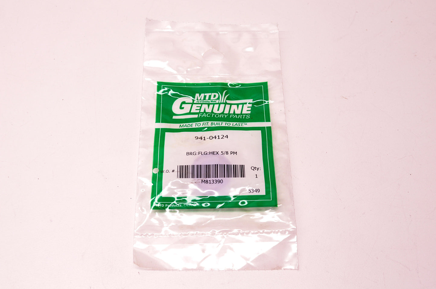 New MTD 5/8 Hex Flange Bearing NOS