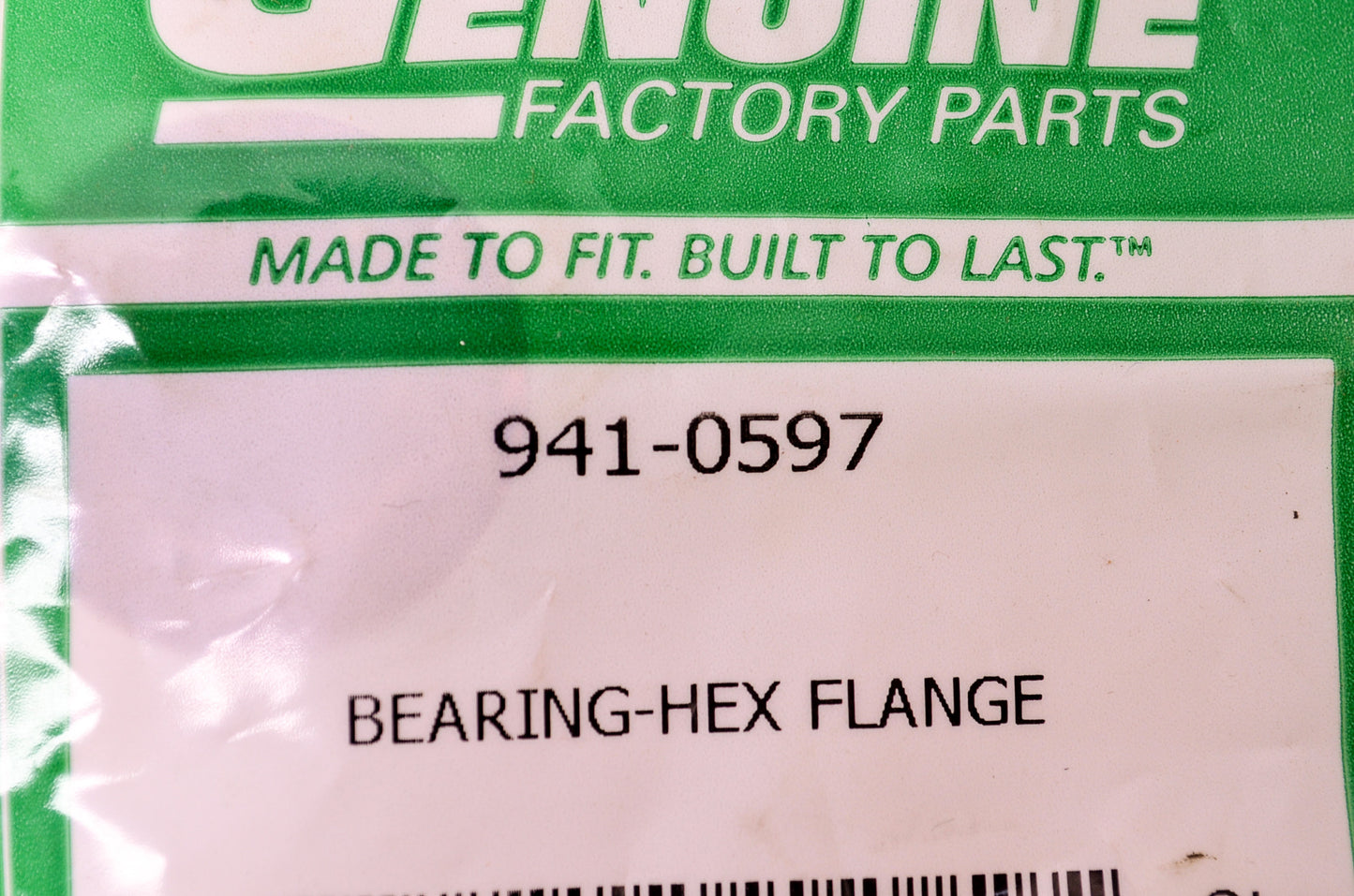 New MTD Hex Flange Bearing NOS