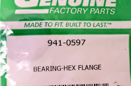 New MTD Hex Flange Bearing NOS