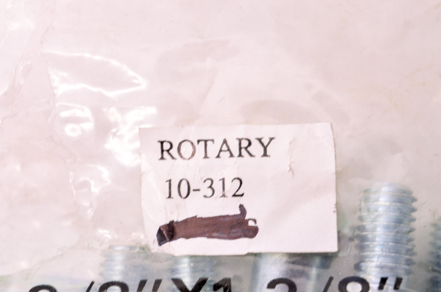 Rotary 10-312 Wheel Bolt 3/8x 1-3/8' NOS