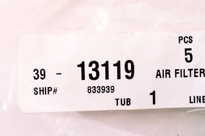 Rotary 39-13119 Foam Air Filter NOS