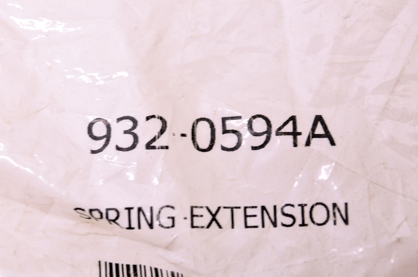 New MTD Extension Spring NOS