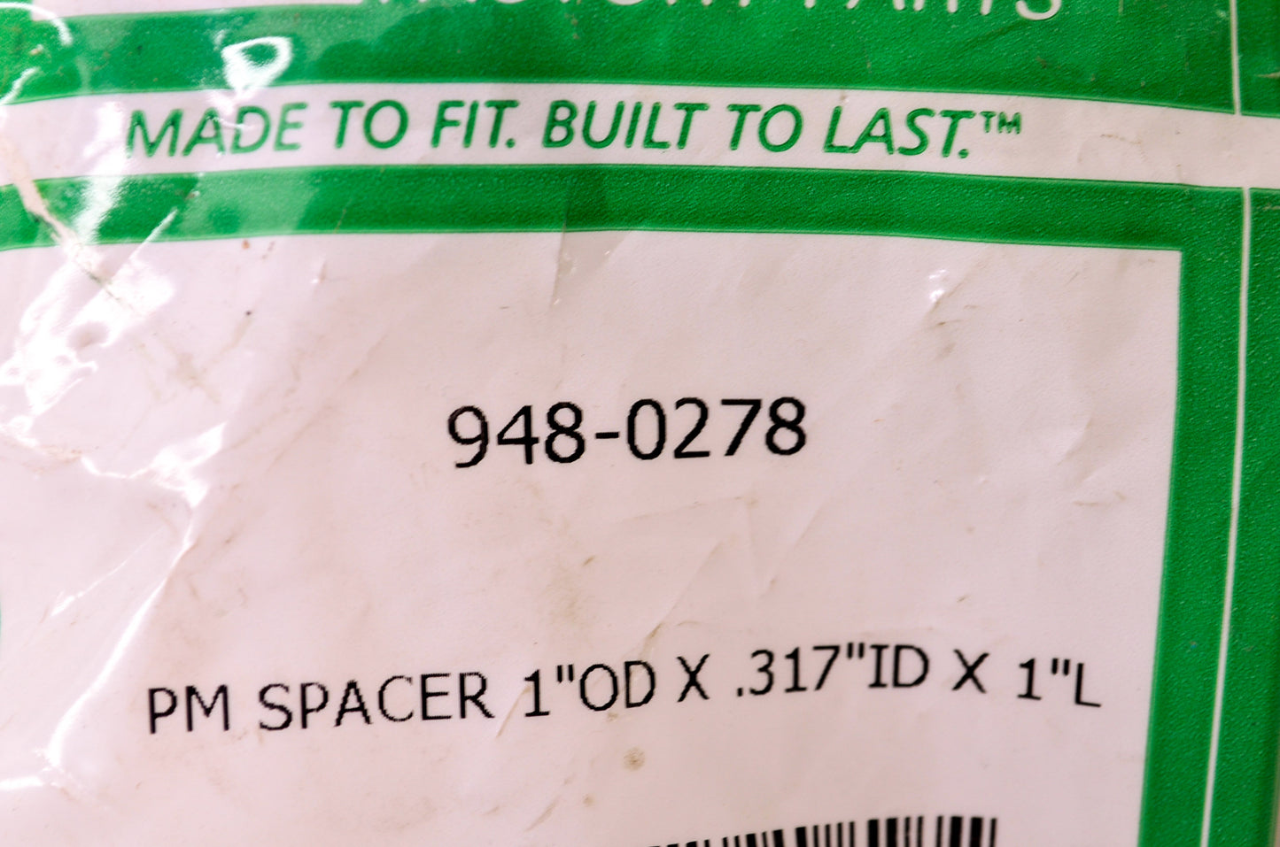 New MTD 948-0278 Spacer NOS