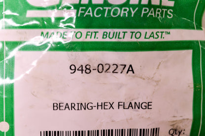 New MTD 948-0227A Hex Flange Bearing NOS