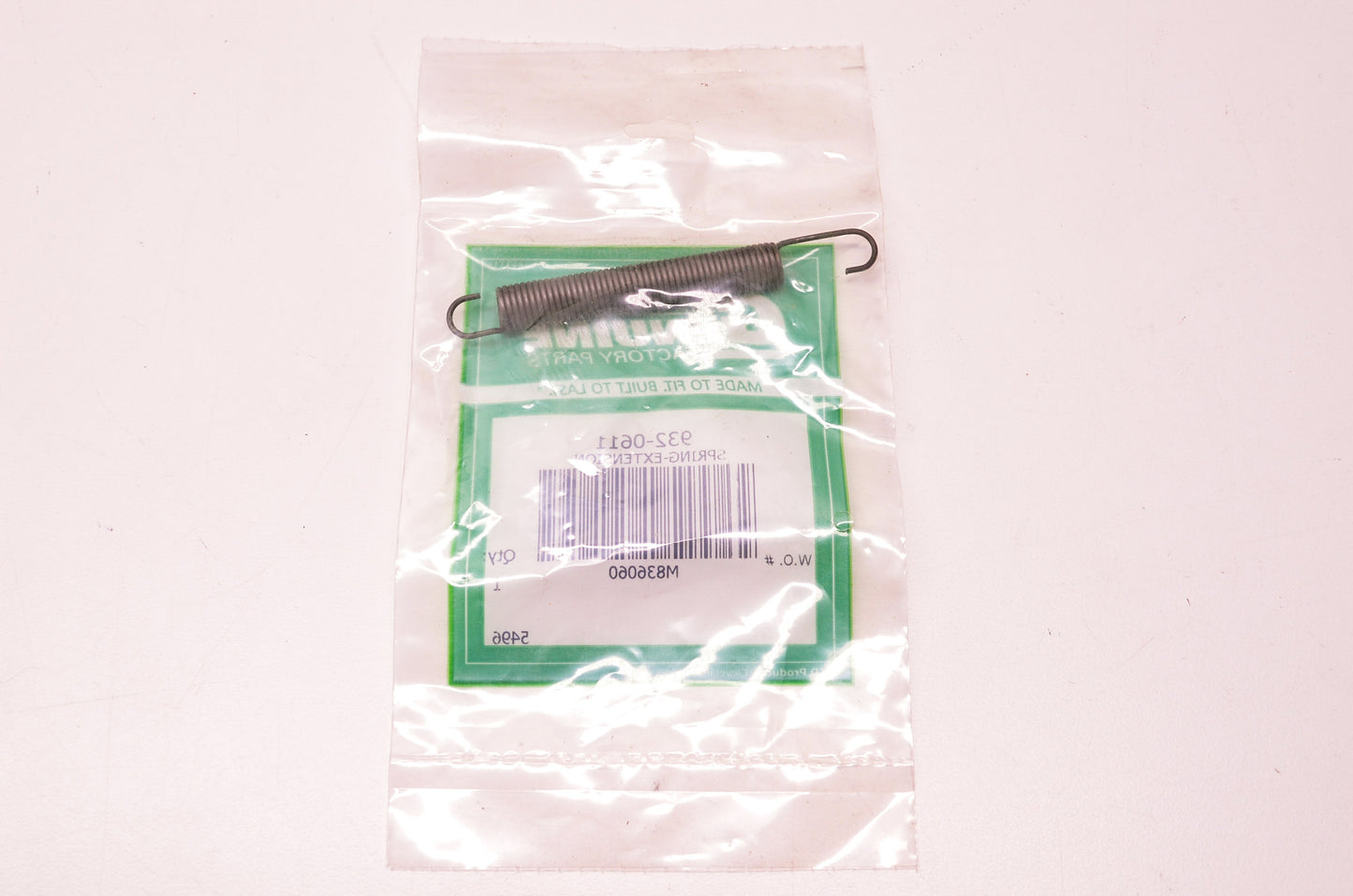 New MTD Extension Spring 932-0611 NOS