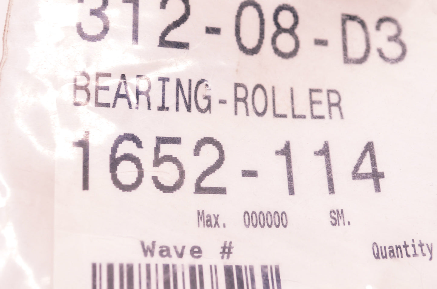 MTD 1652-114 Roller Bearing Qty 2 NOS
