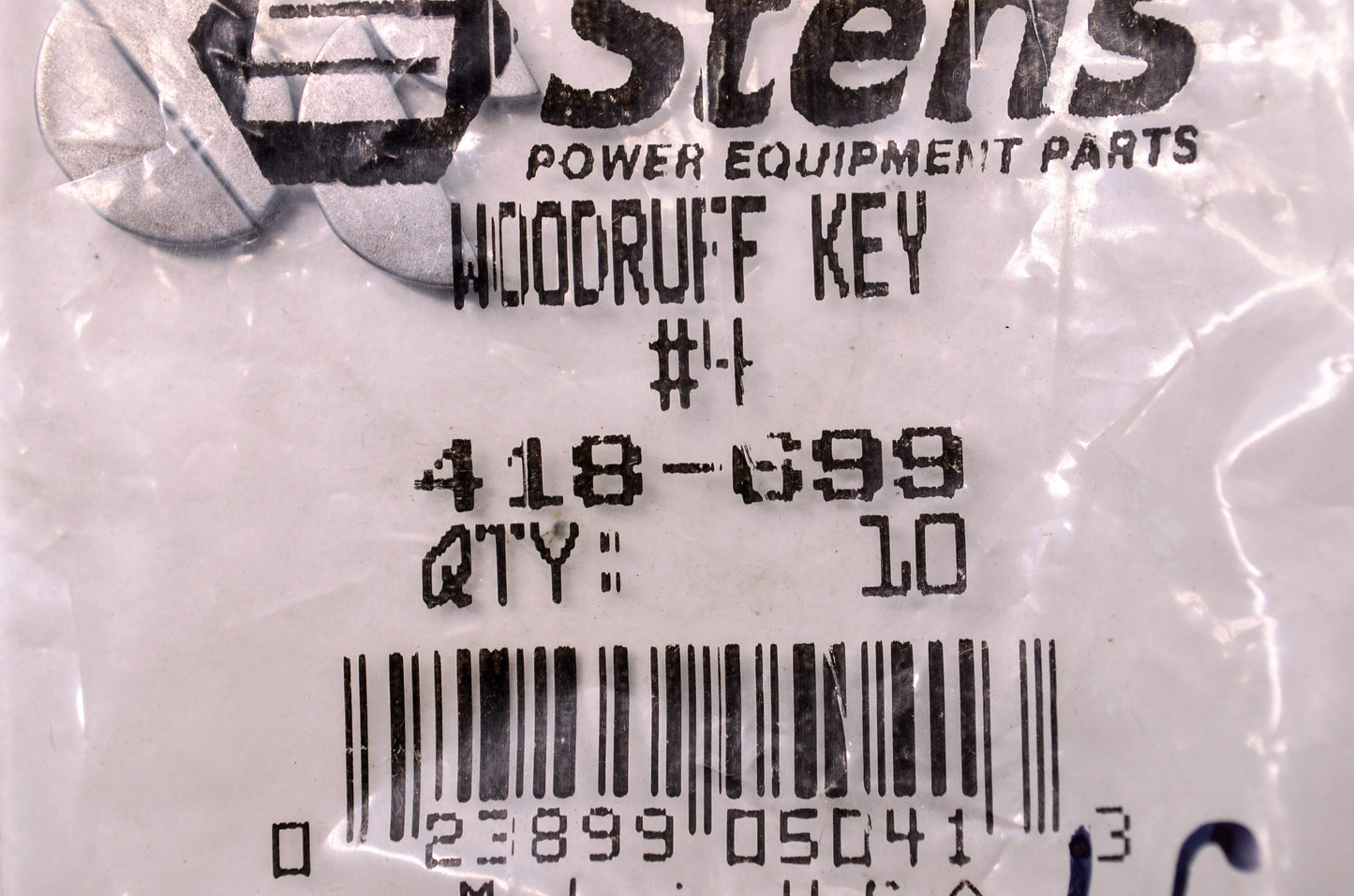 Stens 418-699 Woodruff Key NOS