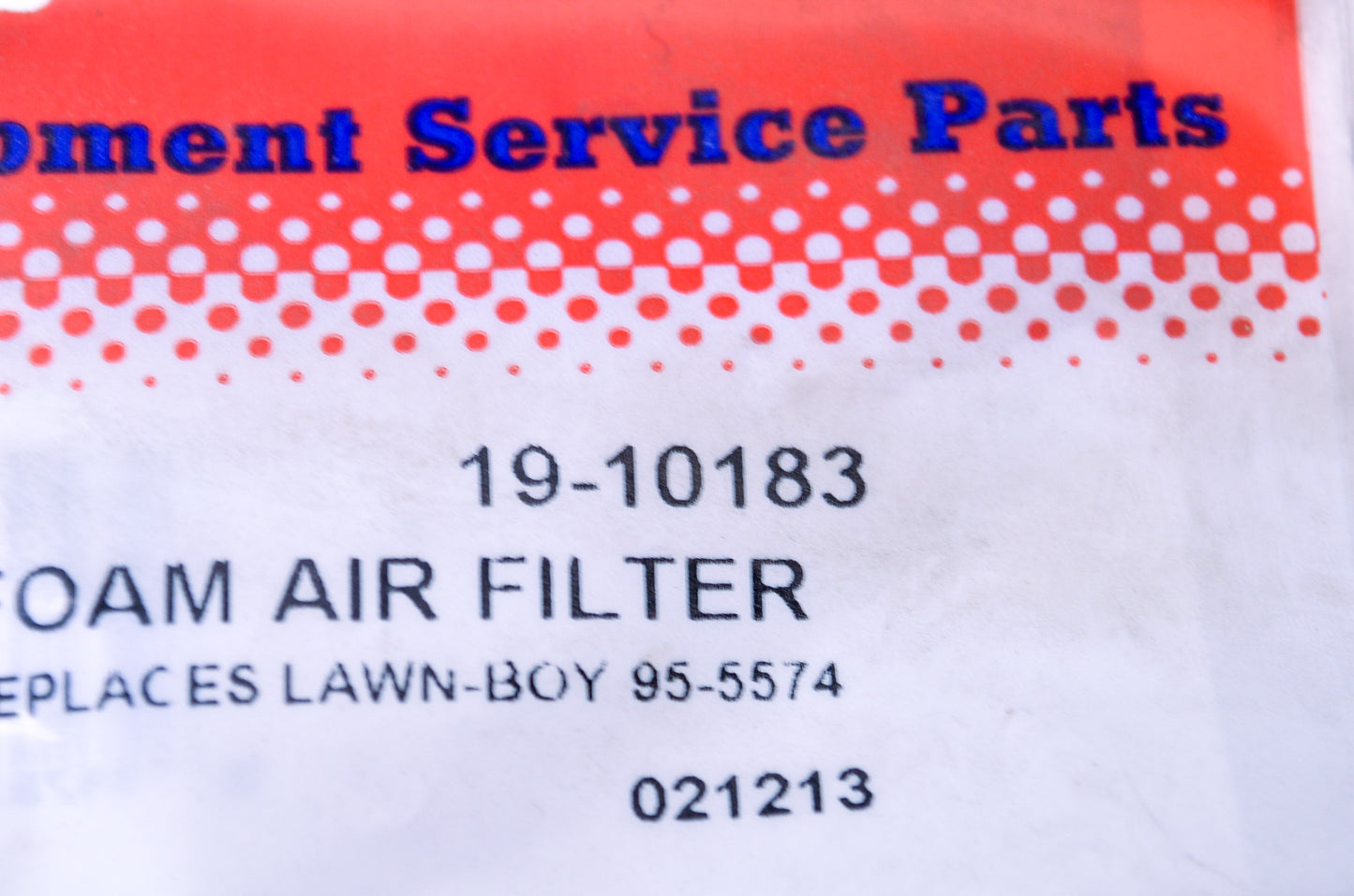 New Rotary Foam Air Filter NOS