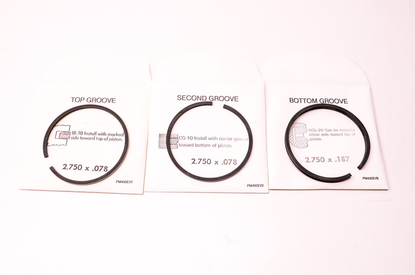 Rotary 23-1462 Piston Ring Kit NOS
