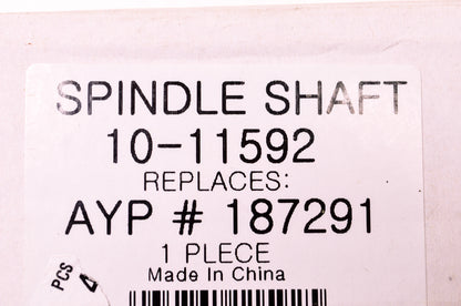 Rotary 10-11592, 187291 Spindle Shaft NOS