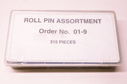 Neiko 42378 315 Pieces Roll Pin Assortment NOS