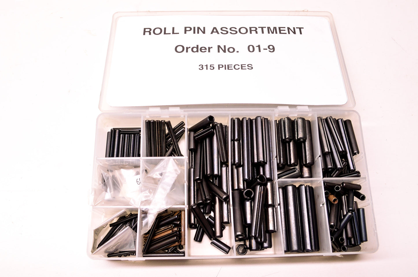 Neiko 42378 315 Pieces Roll Pin Assortment NOS