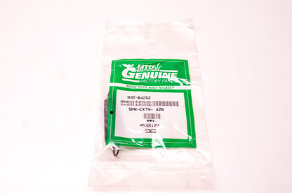 MTD 932-04262 Extension Spring NOS