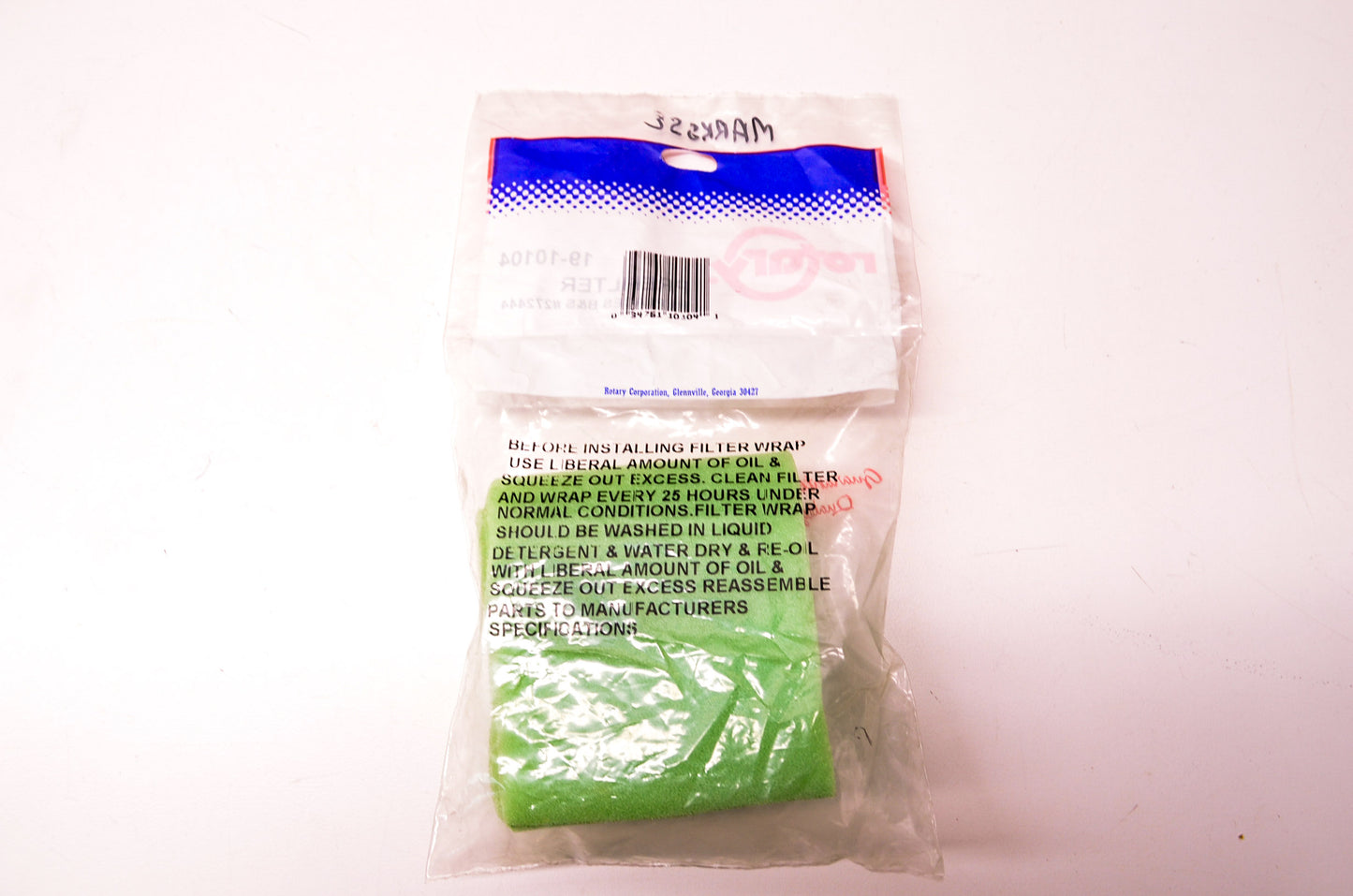 Rotary 19-10104, 272444 Prefilter NOS