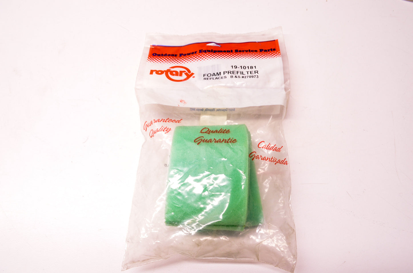 Rotary 19-10181 Prefilter NOS