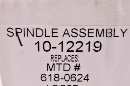 Rotary 10-12219, 618-0624 Spindle Assembly NOS