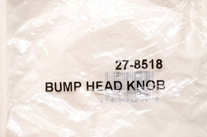 Rotary 27-8518, 8518 Bump Head Knob Assembly Black NOS