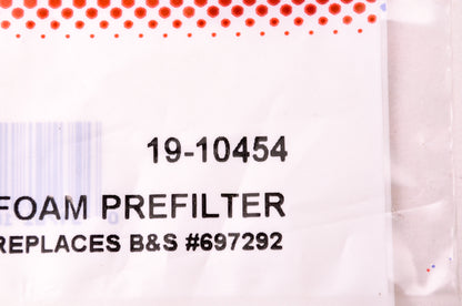 Rotary 19-10454 Prefilter NOS