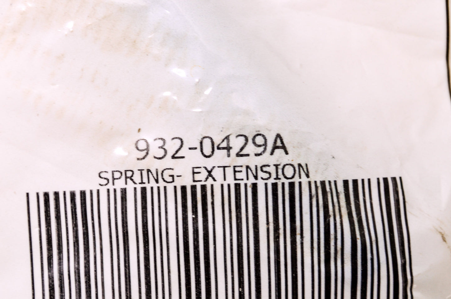 New MTD Extension Spring NOS