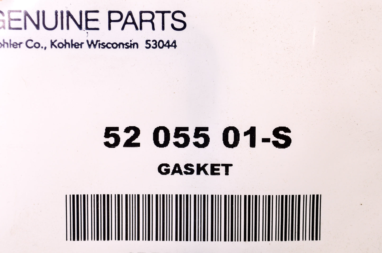 New Kohler Breather Gasket NOS